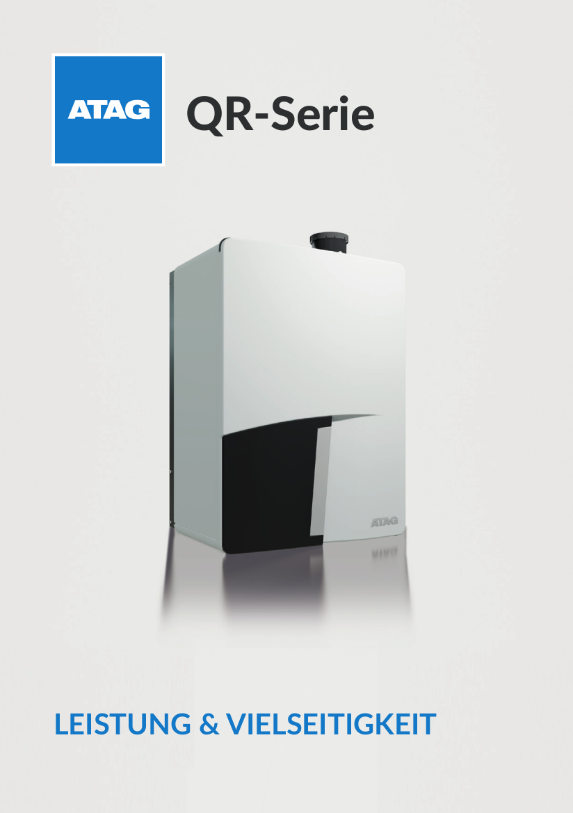 Prospekt für die QR-Serie